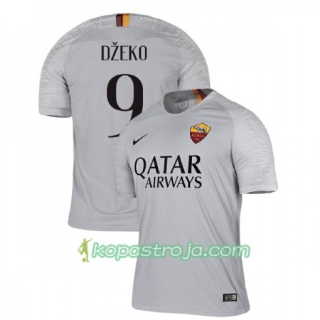 Billiga Fotbollströjor AS Roma Dzeko 9 Borta tröja 2018/19 Kortärmad